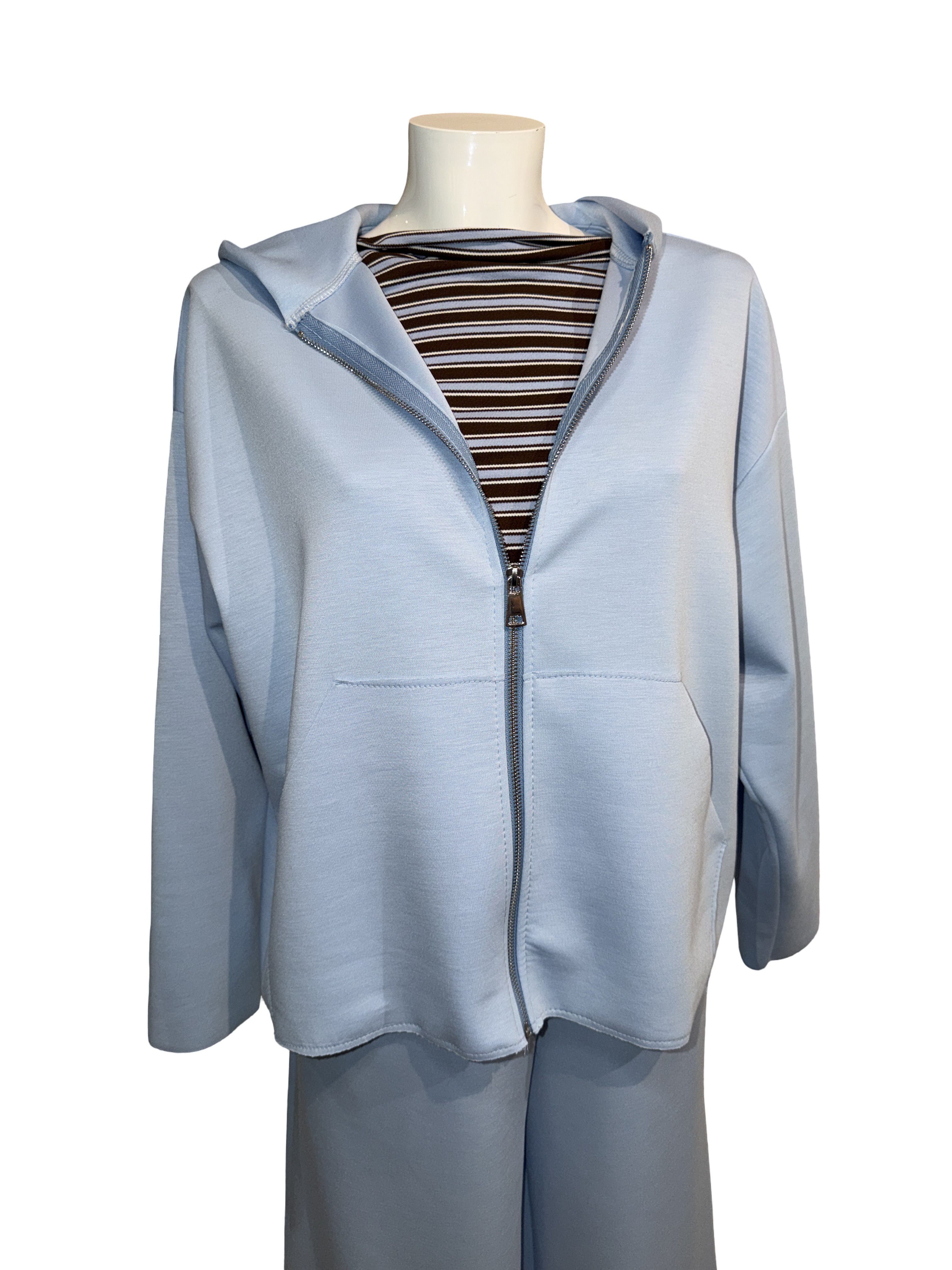 Sweatjacke mit Kapuze