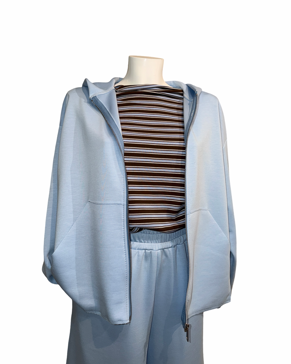 Sweatjacke mit Kapuze