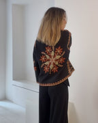 Gemusterte Jacke