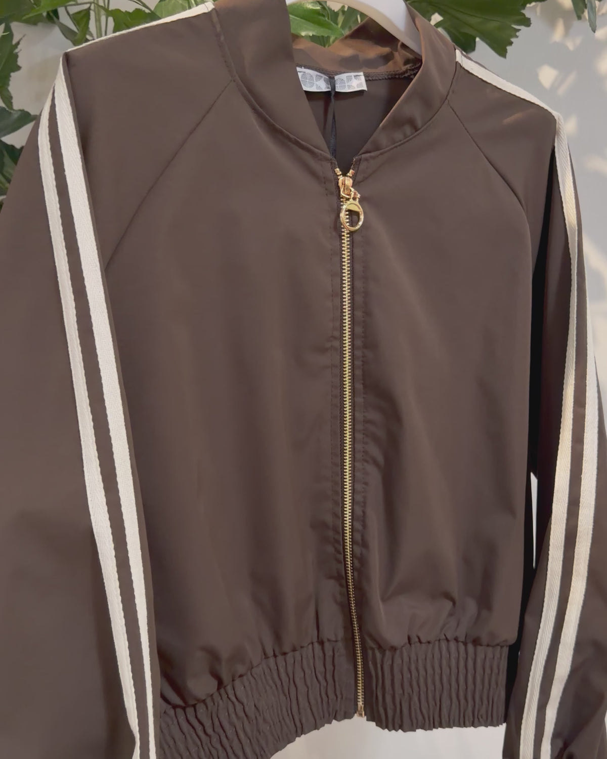 Kurzjacke mit Streifen