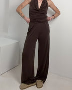 Fließende Hose mit Gummibund