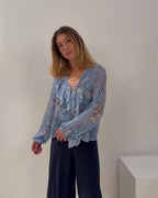 Bluse mit Flowerprint