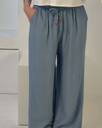 Stoffhose Leinenoptik