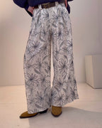 Stoffhose mit Mustern